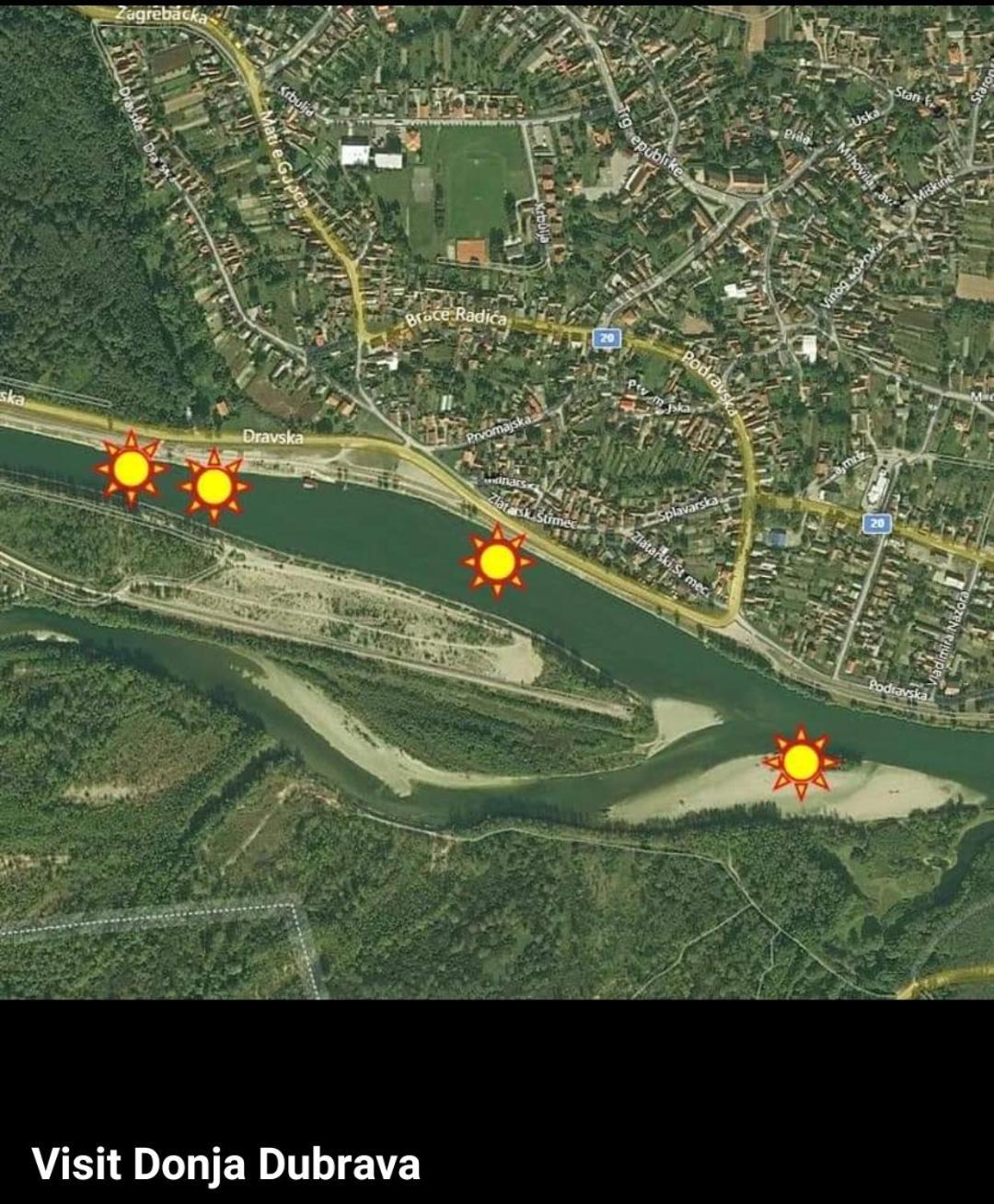 Appartement Drava 1 Donja Dubrava Dış mekan fotoğraf